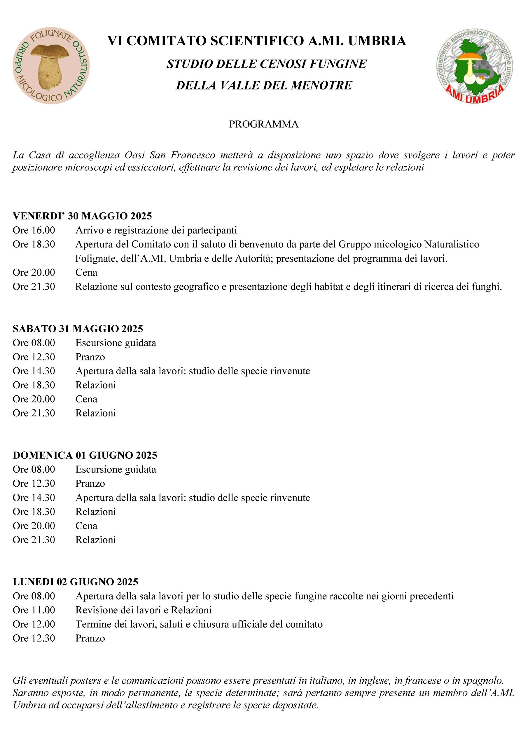 Programma XII COMITATO SCIENTIFICO A.MI. UMBRIA (1) Rhodotus palmatus su legno morto di olmo – foto di Anna Di Noi, ISPRA