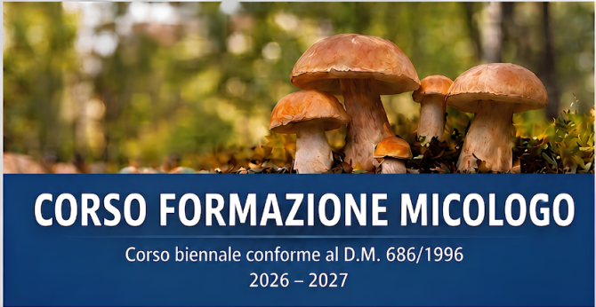 Locandina Corso formazione Micologo ASL RM2